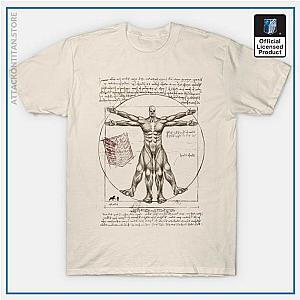 Attack On Titan T-shirts - Vitruvian titan T-shirt