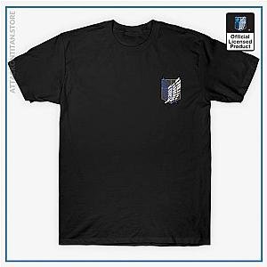 Attack On Titan T-shirts - AOT-pixel-pocket T-shirt