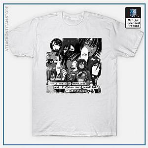 Attack On Titan T-shirts - Mikasa Waifu T-shirt