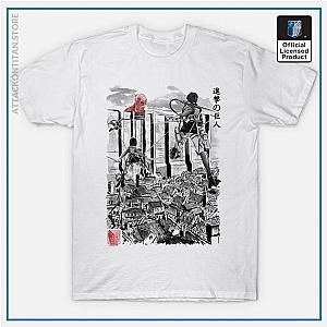 Attack On Titan T-shirts - Flying for Humanity T-shirt