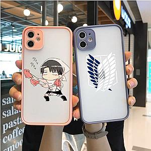 Attack On Titan Cases - Anime Attack On Titan Phone Soft Bumper Fundas Coque Case