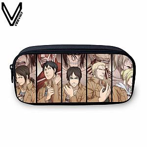 Attack On Titan Pencil Cases -  Attack On Titan Poster Pencil Case