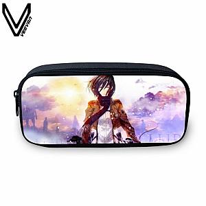 Attack On Titan Pencil Cases - Mikasa Portrait Pencil Case