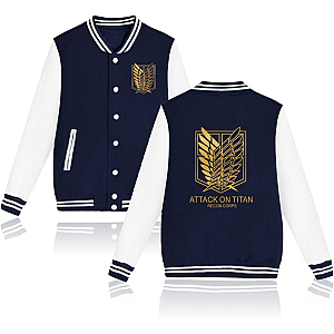 Attack On Titan Jackets -  AOT Baseball Jacket Uniform