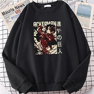 Attack On Titan Sweater - Levi Ackerman Anime Fashion Crewneck Sweatshirt