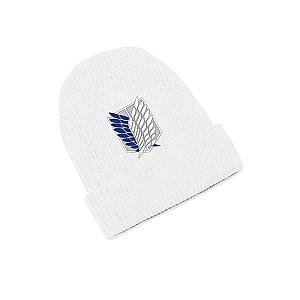 Attack On Titan Beanies -   Wings of Freedom White Beanie