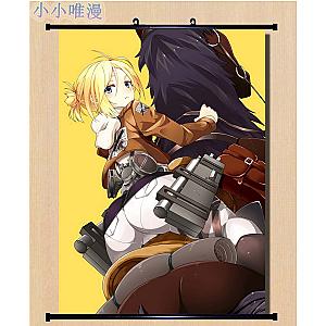 Attack On Titan Posterss - Eren &amp; AnnieLeonheart &amp; Krista Lenz Home Decor Wall