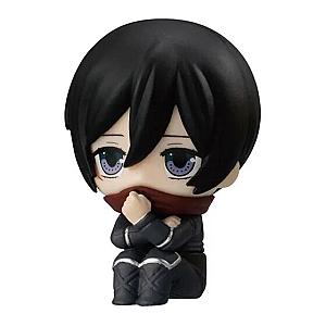 Presale Ackerman Mikasa Attack on Titan The Final Season Cute Sitting Figure Toy