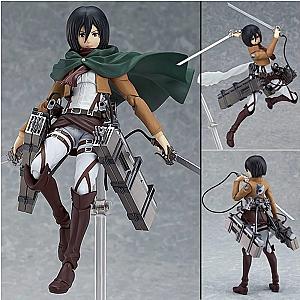 15cm Mikasa Anime Attack on Titan Action Figures Toys