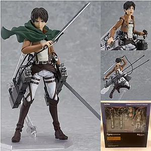 15cm Eren Anime Attack on Titan Action Figures Toys