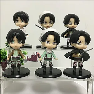 10cm Attack on Titan Anime Characters 1pcs Random Figure Toy