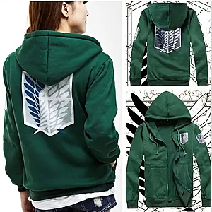 Anime Attack on Titan Unisex Cosplay Hoodies