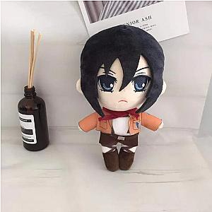 20-45cm Orange Mikasa Anime Attack on Titan Plush