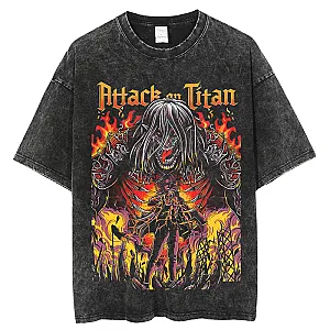 Attack on Titan Anime Print T-Shirt
