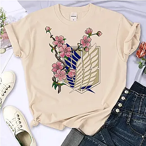 Attack On Titan Anime Graphic Woman T-shirts