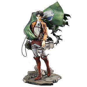 24cm Levi Ackerman Attack On Titan Anime Figure Toys