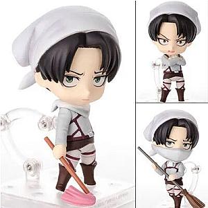 Levi Attack on Titan Anime Cleaning Action Figure Toys