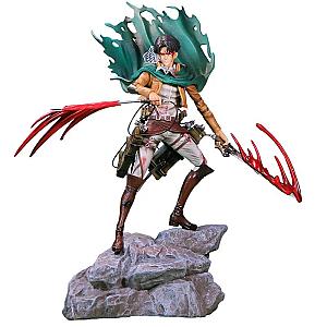 35cm Levi Attack on Titan Anime Action Figure Toys