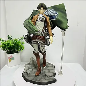 26cm Levi Attack on Titan Anime Walking Action Figure Toys