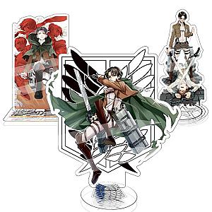 Attack on Titan Anime Levi Ackerman Acrylic Stand Model Toys