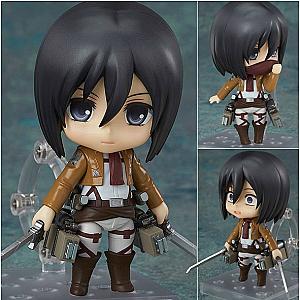 10cm Attack on Titan Mikasa Ackerman Action Figure Toys