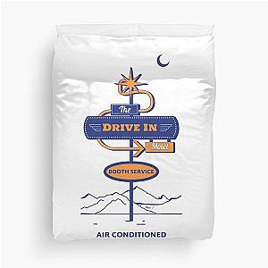 The Drive In Motel Design Duvet Cover