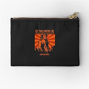 At The Drive In Atencion Essential T-Shirt Zipper Pouch