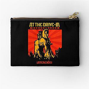 at the drive in tour  Zipper Pouch