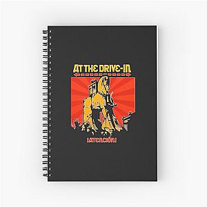 At The Drive In Tour Attention 1 Spiral Notebook