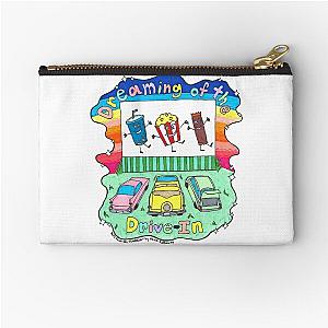 Dreaming of the Drive In Zipper Pouch