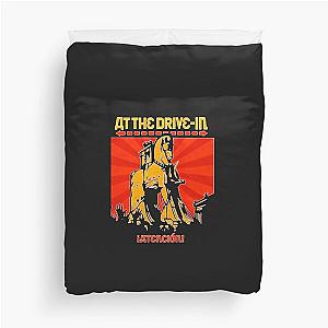 At The Drive In Tour Attention 1 Duvet Cover