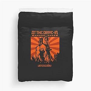 At The Drive In Atencion Essential T-Shirt Duvet Cover