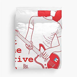 At The Drive in Omar Duvet Cover