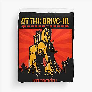 At the drive in tour Atention Duvet Cover