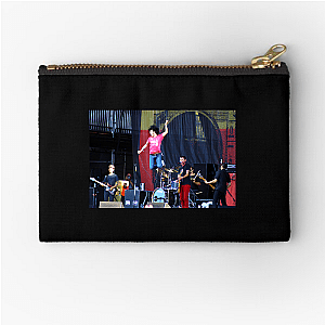 At the Drive-In Beyond The Veil Of Sound At The Drive In Zipper Pouches