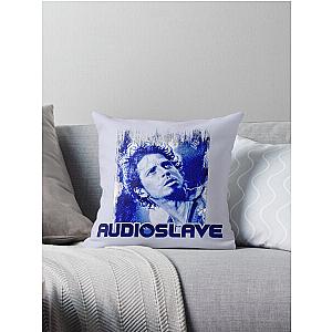 Blue Resonance: The Audioslave Experience Throw Pillow