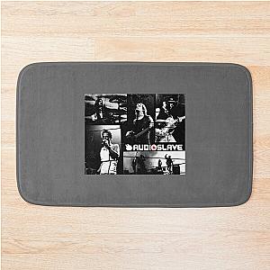 Audioslave white black Classic Bath Mat