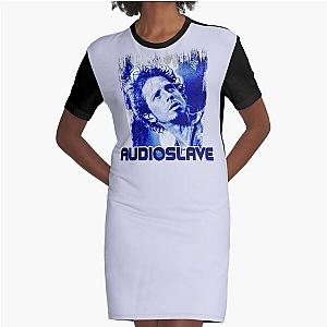 Blue Resonance: The Audioslave Experience Graphic T-Shirt Dress