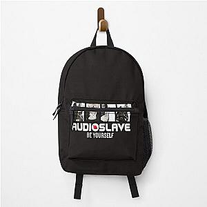 audioslave white Backpack