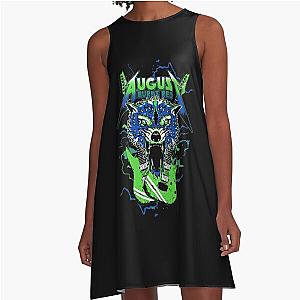 August Burns Red Merch Wolf Guitars Metalcore Band A-Line Dress