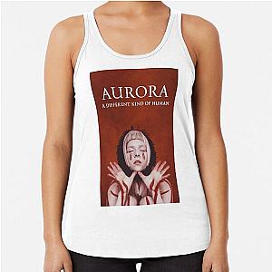 Aurora Poster: A Different Kind of human Racerback Tank Top