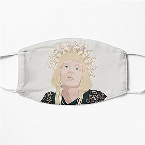 Aurora Aksnes Fan Art Gouache Portrait 'The Gods We Can Touch' Flat Mask