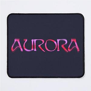 Aurora Red Mouse Pad