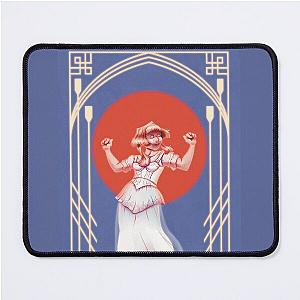 Aurora dancing (with BG) Mouse Pad