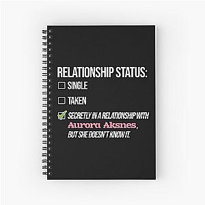 Relationship with Aurora Aksnes Spiral Notebook