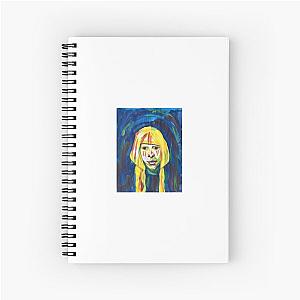 AURORA Blue Spiral Notebook