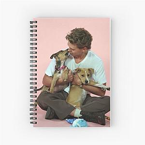 austin butler elvis two puppy Spiral Notebook