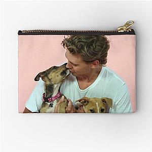 austin butler elvis two puppy Zipper Pouch