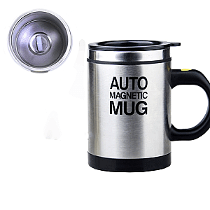 400mil Black Auto Magnet Cup