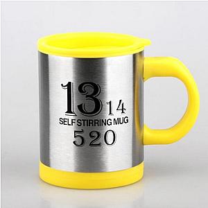 400mil Yellow Love Self Stirring Mug